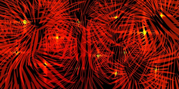 Işıklar ve fireworks vektör arka plan. Kağıt veya kartpostal kayıt için