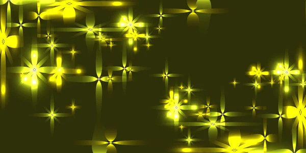 Vektorový Pozadí Marsh Svítícím Lehké Kovové Hvězdy Pro Registraci Papíru — Stockový vektor
