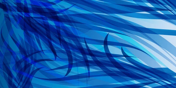 Векторный Перламутровый Морской Фон Голубых Океанических Линий Волн Регистрации Бумаги — стоковый вектор