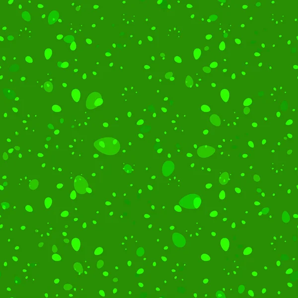 矢量抽象绿色图案与仿石灰花瓣在绿色背景 用于夏季和花卉风格的织物和纸的设计 — 图库矢量图片