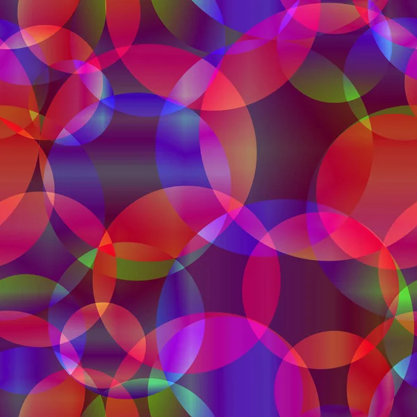 Векторный Абстрактный Бесшовный Мыльный Фон Космических Прозрачных Фиолетовых Кругов Фиолетовых — стоковый вектор