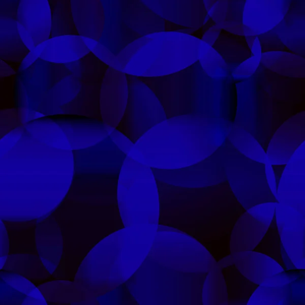 Fond Abstrait Vectoriel Sans Couture Molécules Bleues Bulles Pour Tissus — Image vectorielle