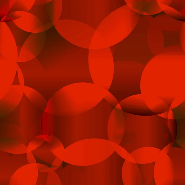 Fond Abstrait Vectoriel Sans Couture Molécules Orange Bulles Transparentes Pour — Image vectorielle