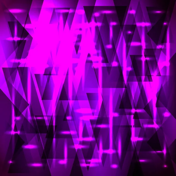 Vecteur Brillant Motif Violet Des Éclats Des Triangles Avec Des — Image vectorielle