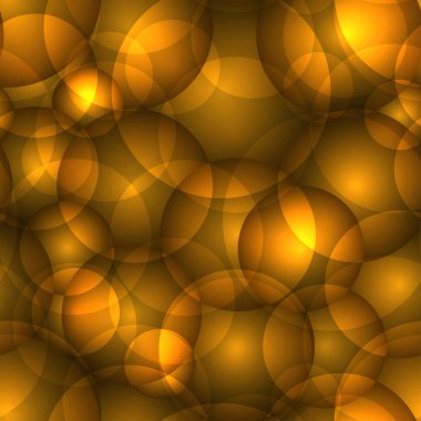 Kesişen, arka plan hardal daireler ve topları. Tatil kağıt ve kumaş için.