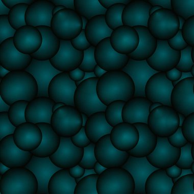 Karanlık kobalt daireler ve hacimsel topları. Tatil kağıt ve kumaş için.