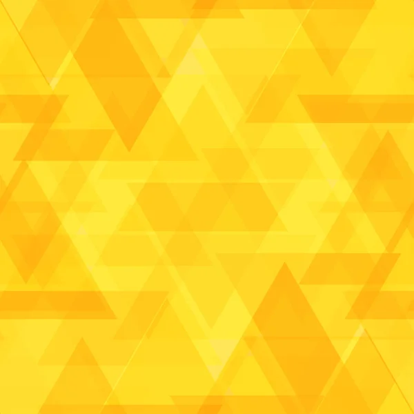 明るい黄色の三角形交差点とオーバーレイ. — ストックベクタ