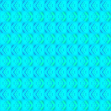 Mavi bir arka plan üzerinde çizgili göksel Kalpler.