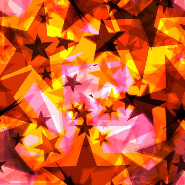 Projede hafif bir arka planda parlak parlayan altın yıldızlar