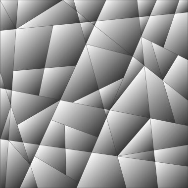 Kaotik siyah beyaz ge özel ışık monokrom desen