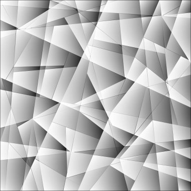 Kaotik siyah beyaz gl özel ışık monokrom desen