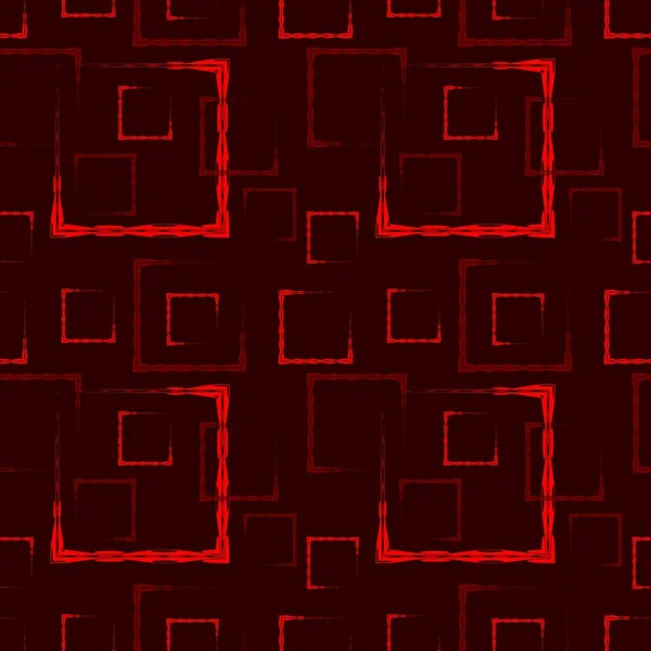 Rood gesneden pleinen en kaders voor een abstracte Bourgondische achtergrond of patroon. — Stockvector