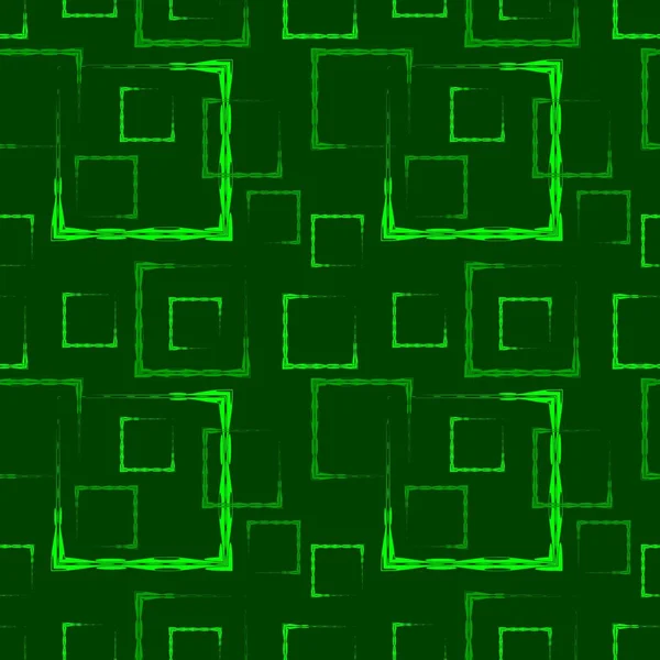 Soyut çim arka plan veya desen için yeşil oyma kareler ve çerçeveler.