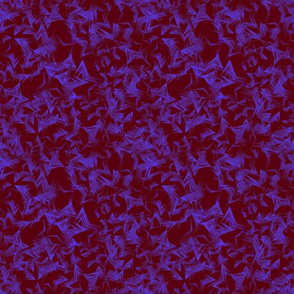 Textura densa estrellada azul sobre fondo borgoña . — Archivo Imágenes Vectoriales