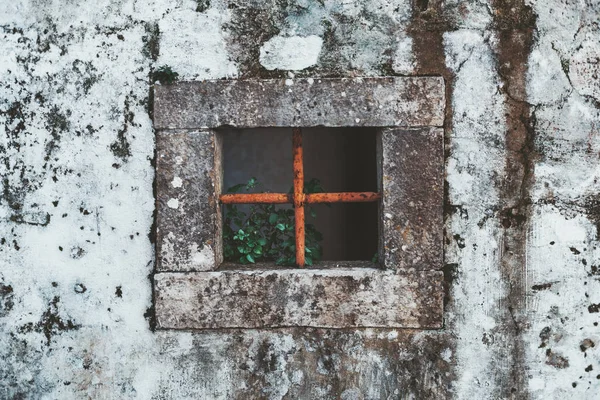 Het Fragment Van Een Oude Grungy Antieke Muur Sintra Portugal — Stockfoto