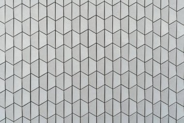 Trapezoid hücrelerin desenli duvarı