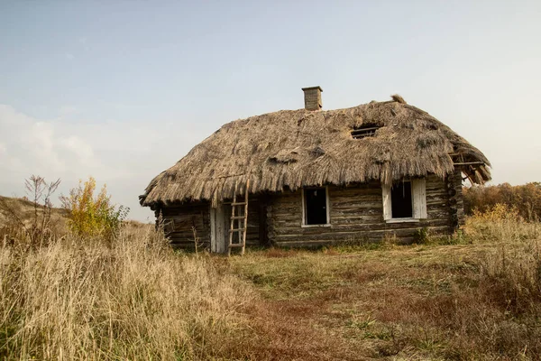 Old House Spectacular Landscape Empty House — Stock Photo, Image