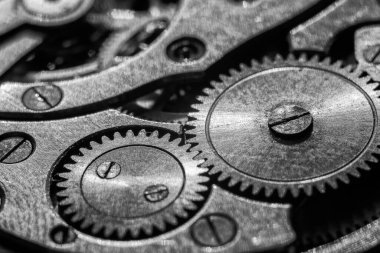 Mekanizmanın bir parçası, dişliler.