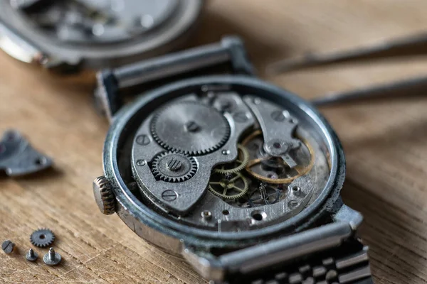Atelier Horloger Réparation Montres Mécaniques — Photo