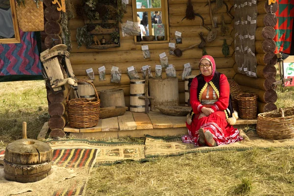 Sint Petersburg Rusland Juli 2017 Traditionele Festival Van Tataren Basjkieren — Stockfoto