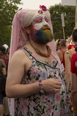 Berlin, Almanya, 22 Temmuz 2017. Christopher sokak gün Berlin.