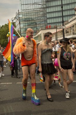 Berlin, Almanya, 22 Temmuz 2017. Christopher sokak gün Berlin.