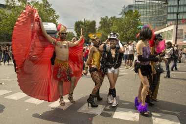 Berlin, Almanya, 22 Temmuz 2017. Christopher sokak gün Berlin.