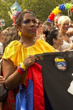 Berlin, Almanya, 22 Temmuz 2017. Christopher sokak gün Berlin.