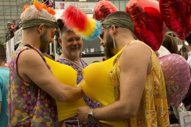 Berlin, Almanya, 22 Temmuz 2017. Christopher sokak gün Berlin.
