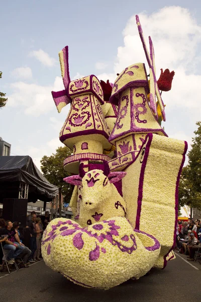 Zundert Países Bajos Septiembre 2017 Desfile Flores Zundert — Foto de Stock