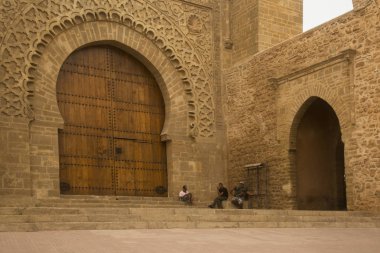 Rabat, Fas. 25 Eylül 2017. Kasbah, Rabat, Fas Udayas. 