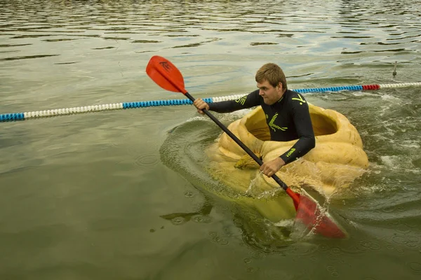 Ludwigsburg Tyskland September 2017 Pumpa Boat Regatta Trädgårdarna Blommande Barock — Stockfoto