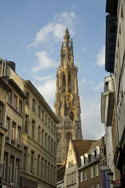 Antwerp Belgium September 2017 Cathedral Our Lady Antwerp Belgium — Stock Photo, Image