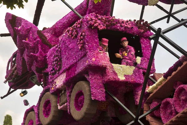 Zundert Nederland September 2017 Bloemencorso Zundert — Stockfoto