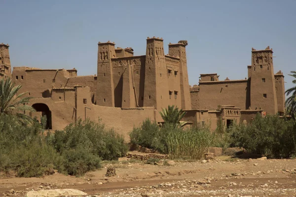 Ait Ben Haddou Marocco Settembre 2017 Fortezza Tradizionale Kasbah Ait — Foto Stock