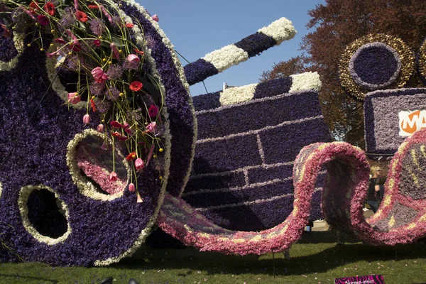 Sassenheim Netherlands April 2018 Flower Parade Bloemencorso — Stock Photo, Image