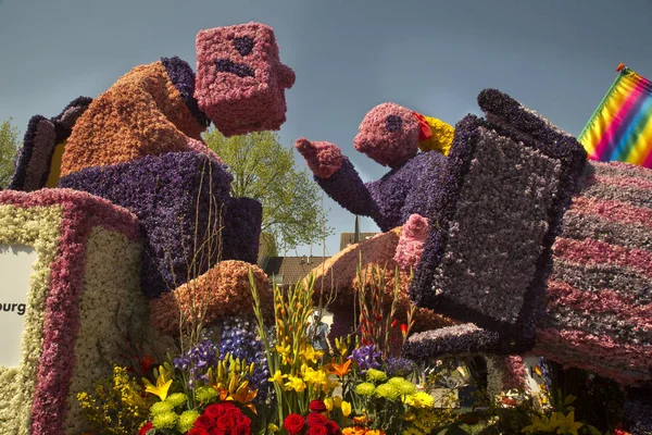 Sassenheim Países Bajos Abril 2018 Desfile Flores Bloemencorso — Foto de Stock