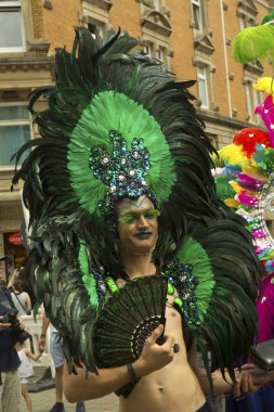 Stuttgart, Almanya, 28 Temmuz 2018. Christopher Street Day, Stuttgart, Almanya.