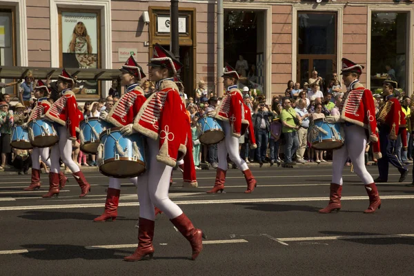 Saint Petersburg Russia Maggio 2018 Giorno Città San Pietroburgo Russia — Foto Stock