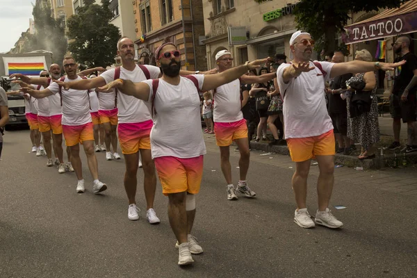 Stuttgart Tyskland Juli 2018 Christopher Street Day Stuttgart Tyskland — Stockfoto