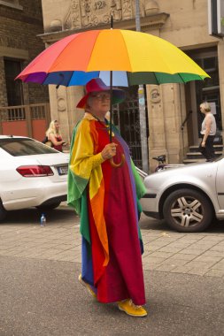 Stuttgart, Almanya, 28 Temmuz 2018. Christopher Street Day, Stuttgart, Almanya.