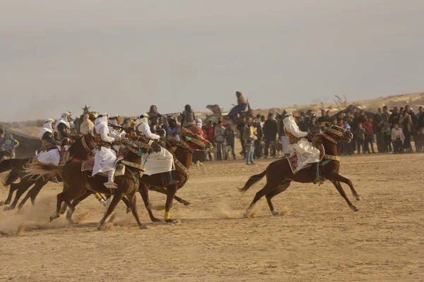 Douz Tunisia Dicembre 2018 Festival Del Sahara Douz Tunisia — Foto Stock