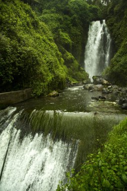 Otavalo, Ekvador 'da Peguche Şelalesi.