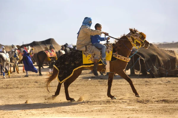 Doez Tunisia December 2018 Festival Van Sahara Douz Tunesië — Stockfoto