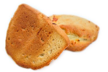 İzole edilmiş süzme peynirli kurabiyeler..