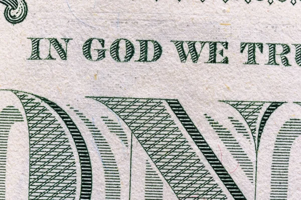 Bir dolarlık banknotun parçası.