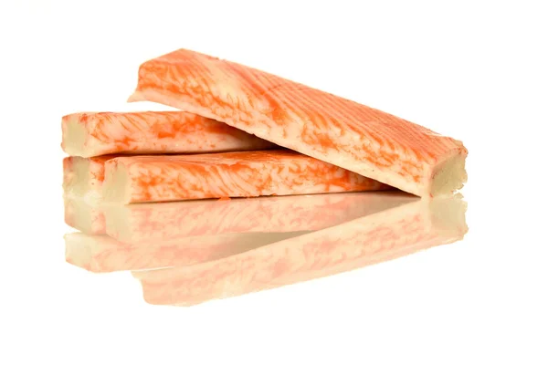 View Isolated Crab Sticks — Stock Photo, Image