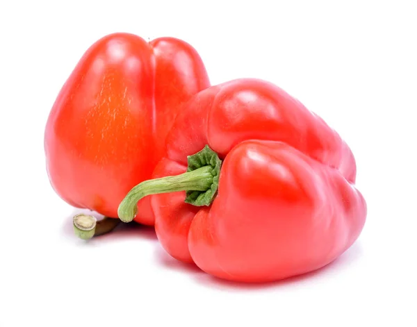 Isolated Red Bell Pepper Stock Image