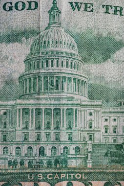 150 dolarlık banknotun yakın görüntüsü