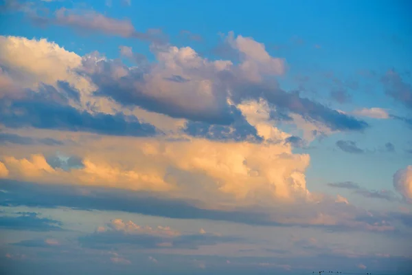 Piękne Chmury Zachodzie Słońca — Zdjęcie stockowe